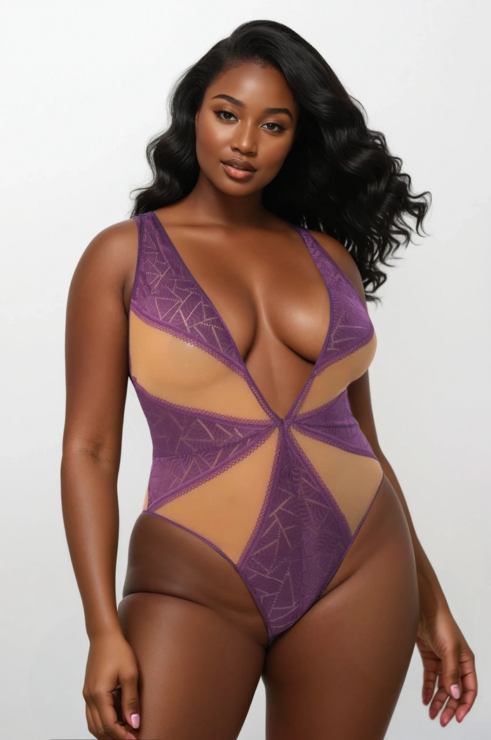 Geometric Lace and Mesh Teddy
