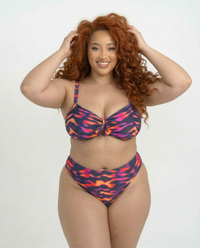 Purple Blaze High Waisted Bottom