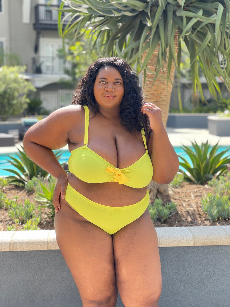 Lemon Drop High Waisted Bottom