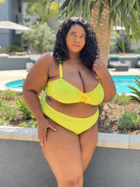 Lemon Drop High Waisted Bottom